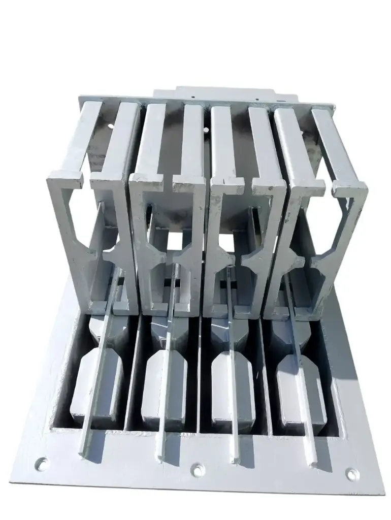Forma para máquina de Bloco de 14x19x39 estrutural   Máquina 6.4.3  Manual.  pneumático.  Hidráulica.