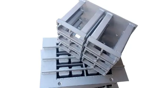 Forma para máquina de Bloco brasileirinho dois furos   Máquina 3.2.1   Manual. Hidráulica. Pneumática