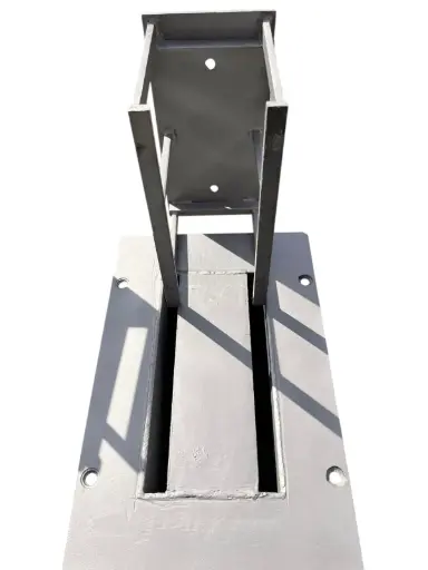 Forma para máquina de Bloco de 19x19x39 canaleta   Máquina 3.2.1   Manual. Hidráulica. Pneumática